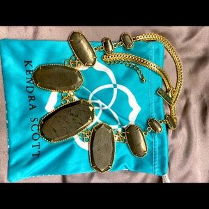 Kendra Scott Pyrite Ginger Necklace